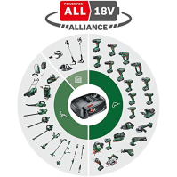 Akumulátorové multifunkční nářadí AdvancedMulti 18 Bosch 1 baterie, 18V systém, v kufříku